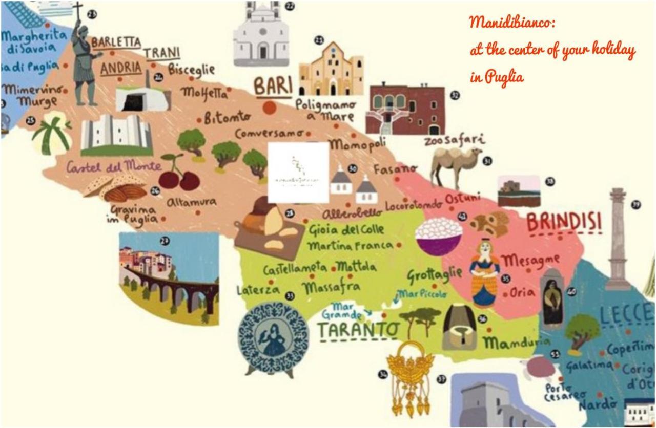 Manidibianco Apulian Relaxing Stay Turi Luaran gambar
